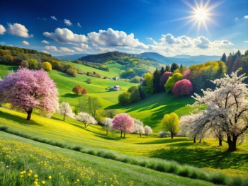 Spring Scenery Greenlands 22xJPEG, 8xPNG Spring Scenery Greenlands 22xJPEG, 8xPNG