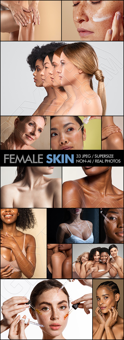 Female SKIN, Skin-Care 34xJPEG