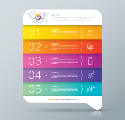 Infographics Design Vectors & Business Icons #1, 33xAI