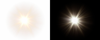 Stars, Sun, Moon & Clouds on Transparent Night 25xPNG