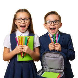 Child Students 24xPNG