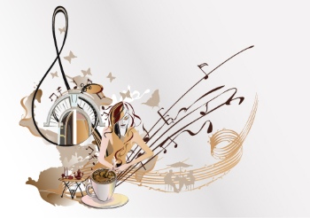 Abstract Musical Hand-Drawn Illustrations #2, 26xAI