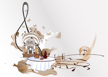 Abstract Musical Hand-Drawn Illustrations #2, 26xAI