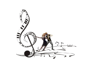 Abstract Musical Hand-Drawn Illustrations #2, 26xAI