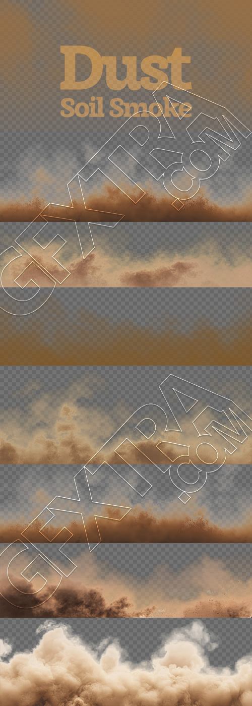 Dust & Soil Smoke 26xPNG