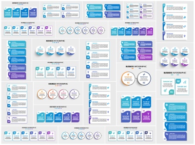Options Infographics Design Elements #2, 30xAI Options Infographics Design Elements #2, 30xAI