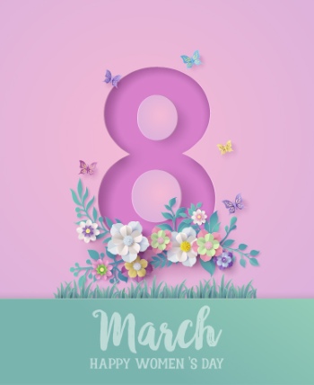 8 March Women's Day 18xAI, 7xPNG, 6xJPEG