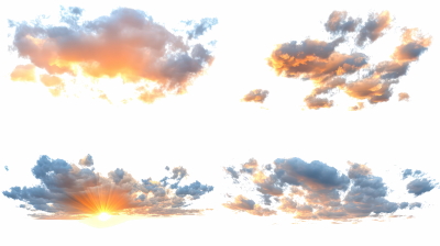 Sunny Clouds 25xPNG