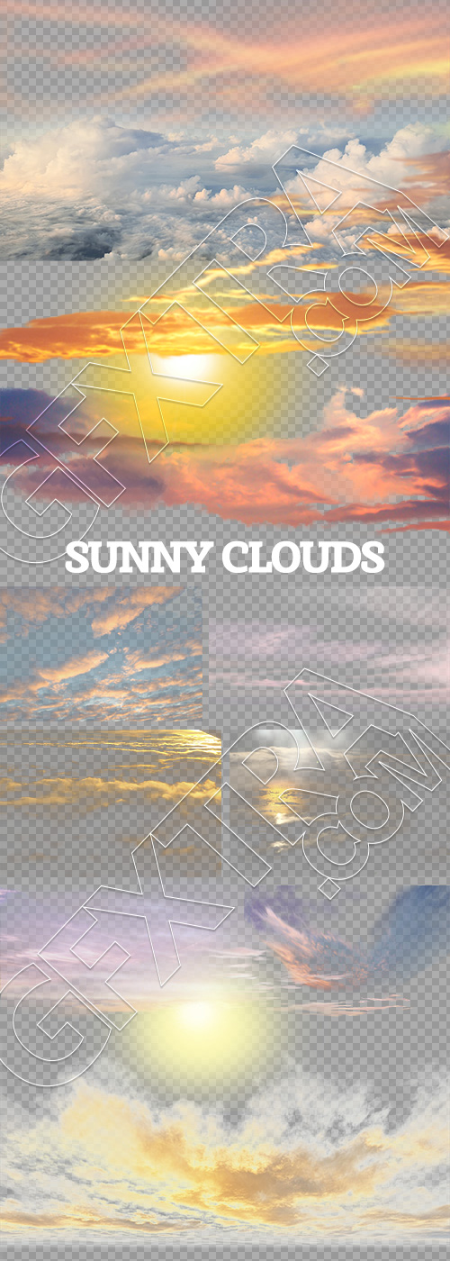 Sunny Clouds 25xPNG