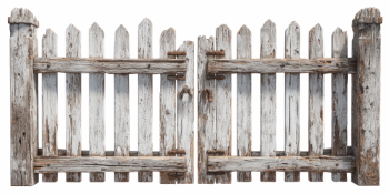 Stone-Wood Garden Gates & Walls 25xPNG