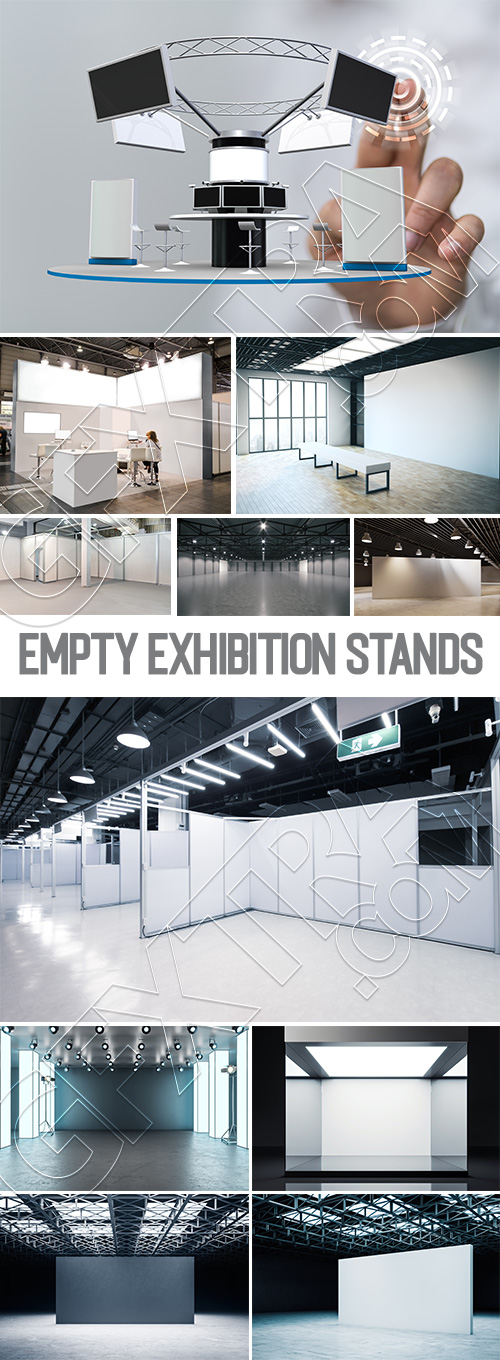 Empty Exhibition Stands 25xJPEG