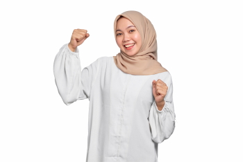 Woman Strong Biceps 25xPNG