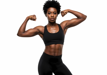 Woman Strong Biceps 25xPNG