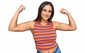 Woman Strong Biceps 25xPNG