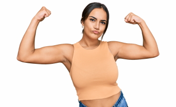 Woman Strong Biceps 25xPNG