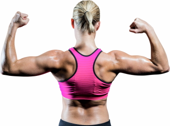 Woman Strong Biceps 25xPNG