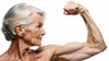 Woman Strong Biceps 25xPNG