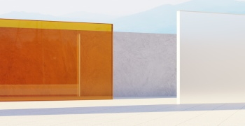 3D Futuristic Building Interiors with Warm Lights 25xJPEG