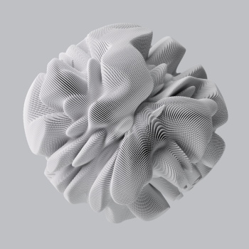 3D Renders of Minimal Futuristic Abstracts Detailed #1, 25xJPEG