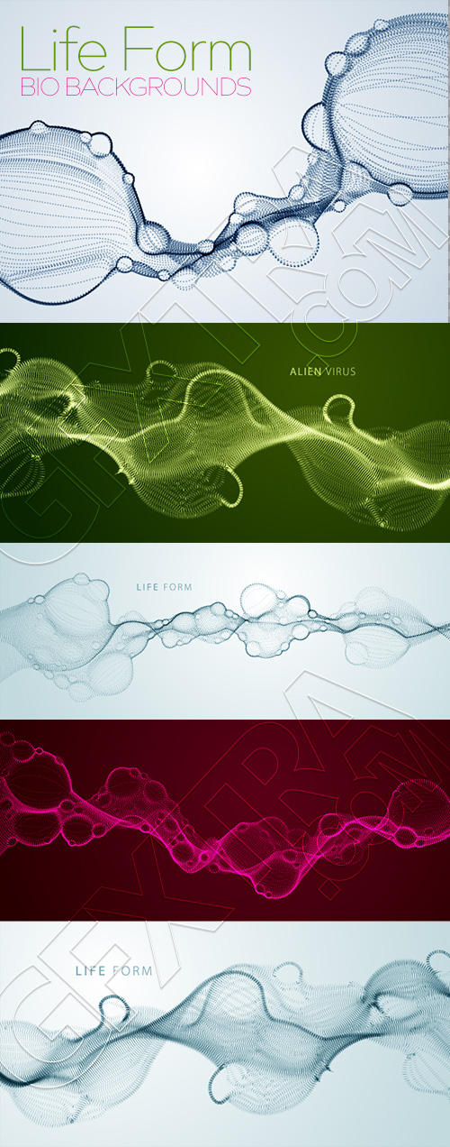 Life Form Bio Backgrounds 27xAI