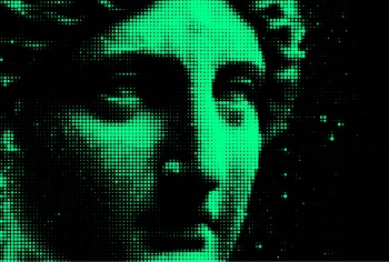 Abstract Faces Digital Art Vectors 25xAI