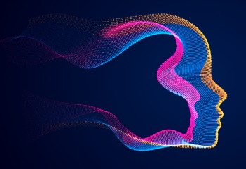 Abstract Faces Digital Art Vectors 25xAI