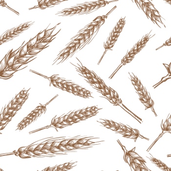 Wheat Seamless Patterns #2, 28xAI