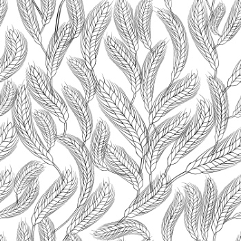 Wheat Seamless Patterns #2, 28xAI