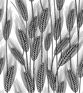 Wheat Seamless Patterns #2, 28xAI