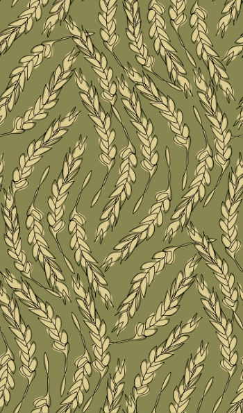 Wheat Seamless Patterns #2, 28xAI