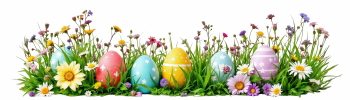 Happy Easter Design Elements #1, 25xPNG