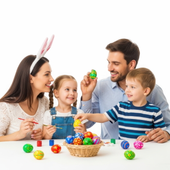 Happy Easter Design Elements #1, 25xPNG