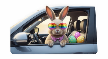 Happy Easter Design Elements #1, 25xPNG