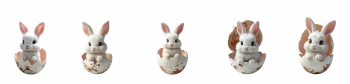 Happy Easter Design Elements #2, 25xPNG