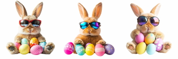 Happy Easter Design Elements #2, 25xPNG