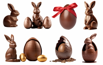 Happy Easter Design Elements #2, 25xPNG
