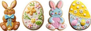 Happy Easter Design Elements #2, 25xPNG