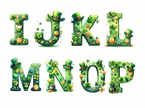 Decorative Transparent 4 Alphabets 18xPNG Decorative Transparent 4 Alphabets 18xPNG