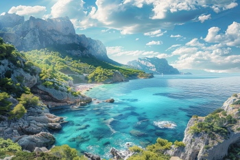 Famous Beaches #3, Boulders Beach 26xJPEG