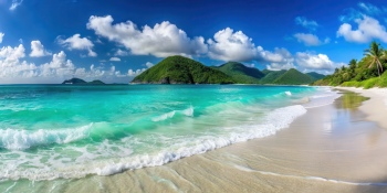 Famous Beaches #4, British Virgin Islands 26xJPEG