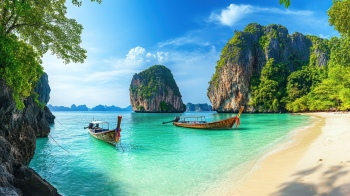 Famous Beaches #6, Maya Bay 25xJPEG