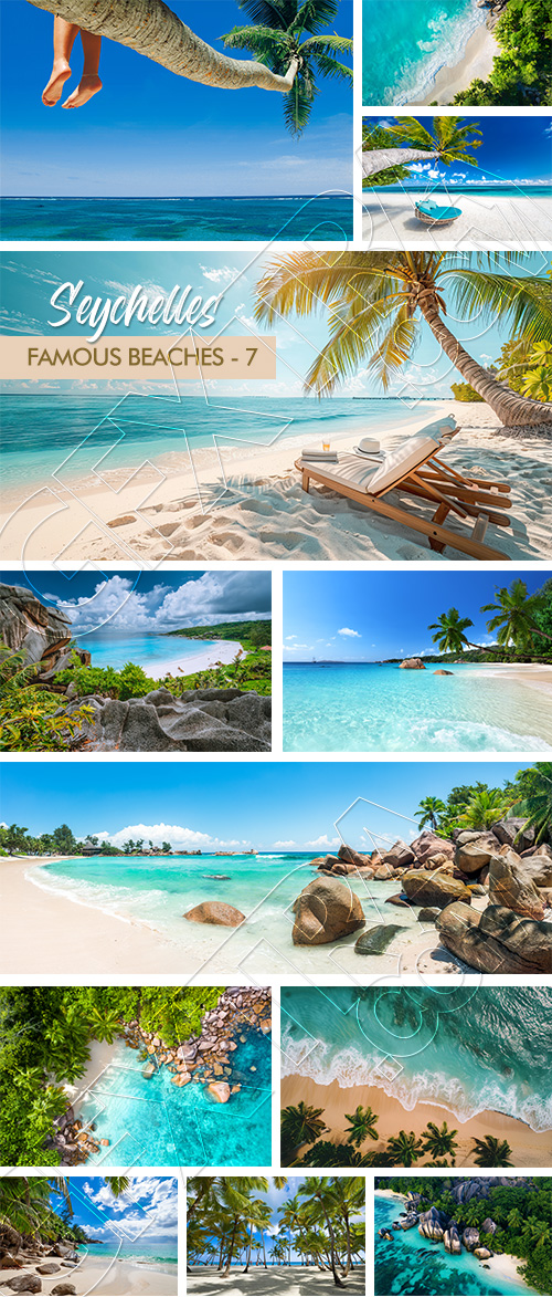 Famous Beaches #7, Seychelles 26xJPEG