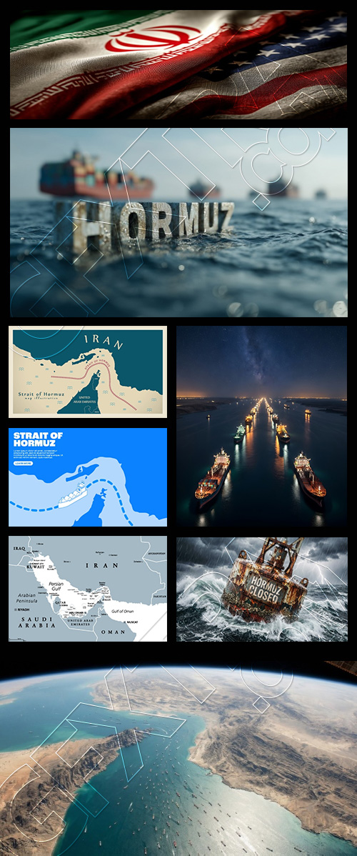 The Strait of Hormuz and The Oil Crisis 10xAI, 23xJPEG