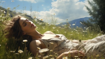 Sunbathing in the Countryside #2, 25xJPEG