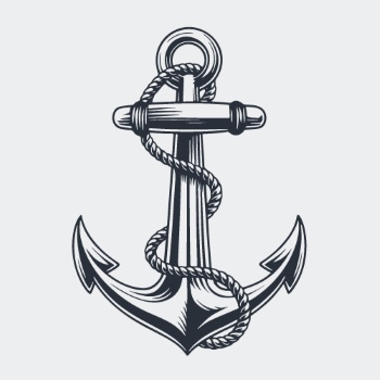 Nautical Anchors - Vintage & Tattoo Style 30xAI