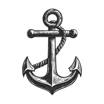 Nautical Anchors - Vintage & Tattoo Style 30xAI