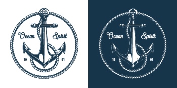 Nautical Anchors - Vintage & Tattoo Style 30xAI