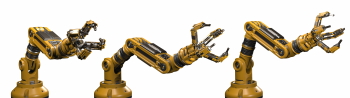 Robotic  Android Arms & Hands #2, 34xPNG