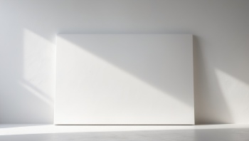 White Canvases on an Easel 25xJPEG