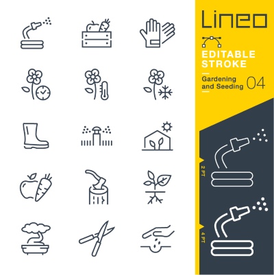 Lineo Editable Stroke 4110 Outline Icons #2, 26xAI Lineo Editable Stroke 4110 Outline Icons #2, 26xAI